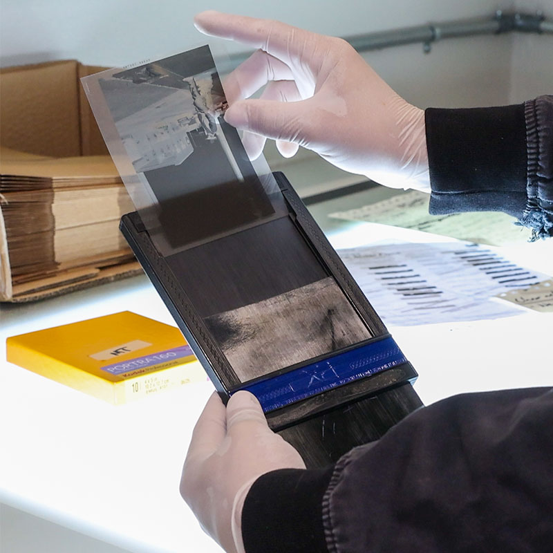 sheet film processing